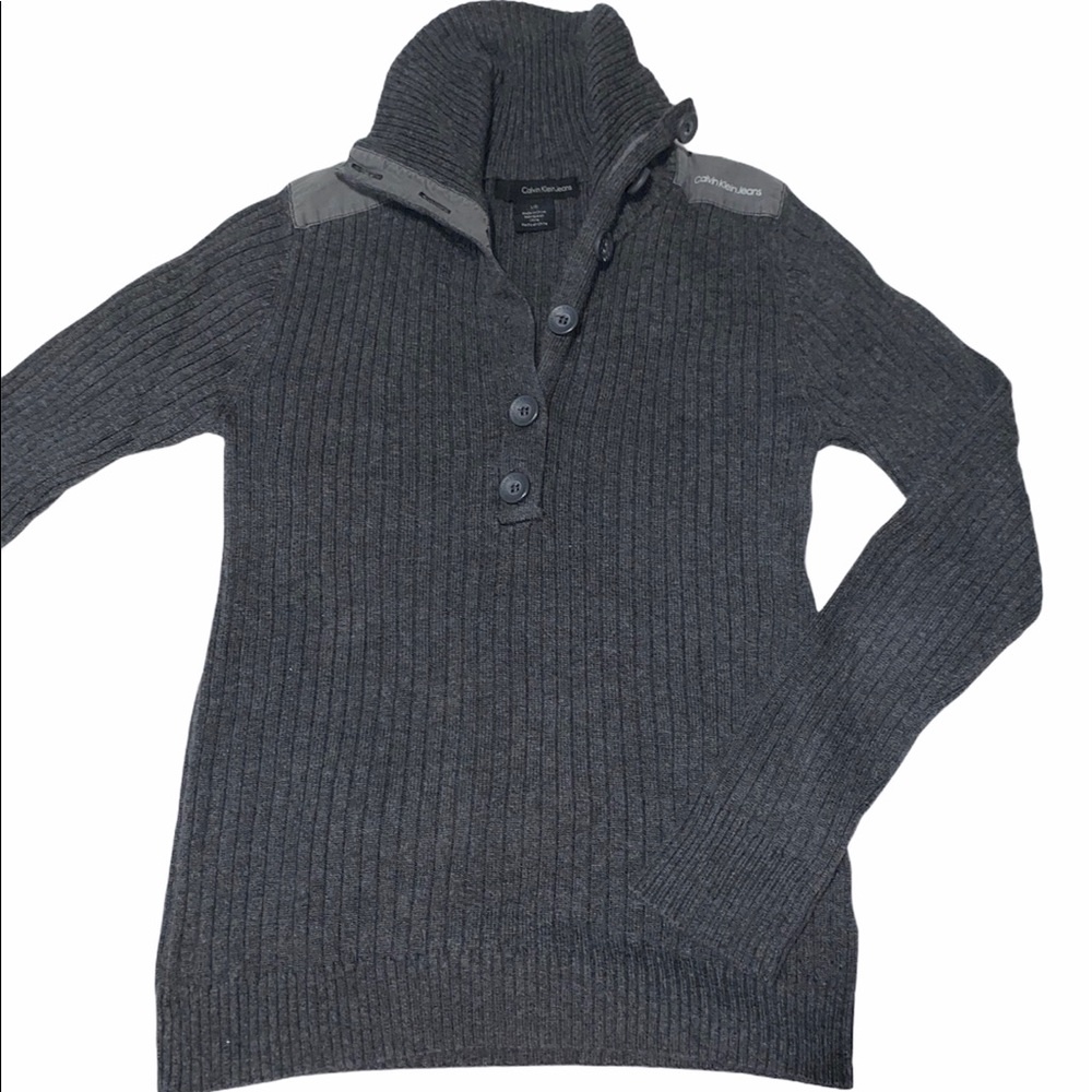Calvin Klein sweater grey size large